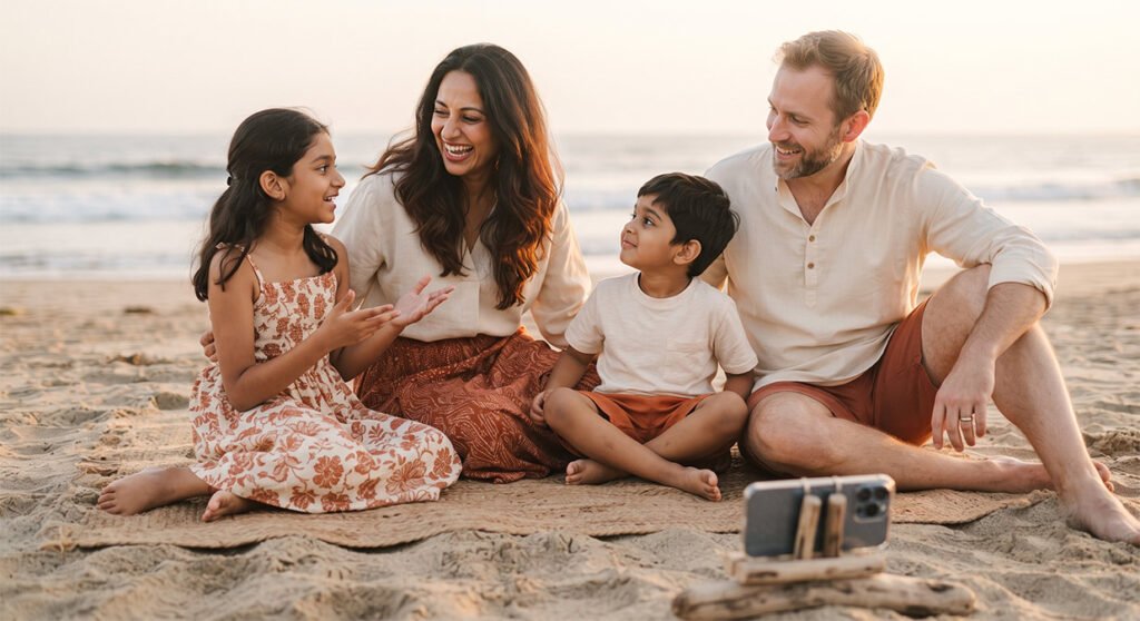 Matching Family beach Outfits for Beach Vacations: Inspiration and Ideas 2