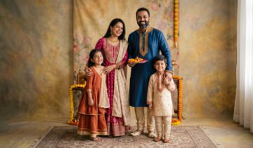 Plan Coordinated Family Outfits for Every Indian Festival